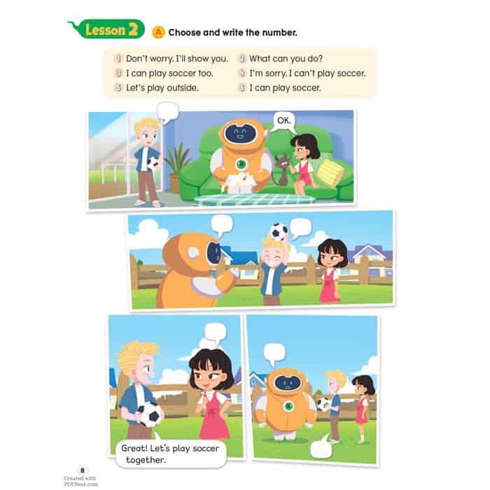 Let's Smile 4 習作本:圖片 4