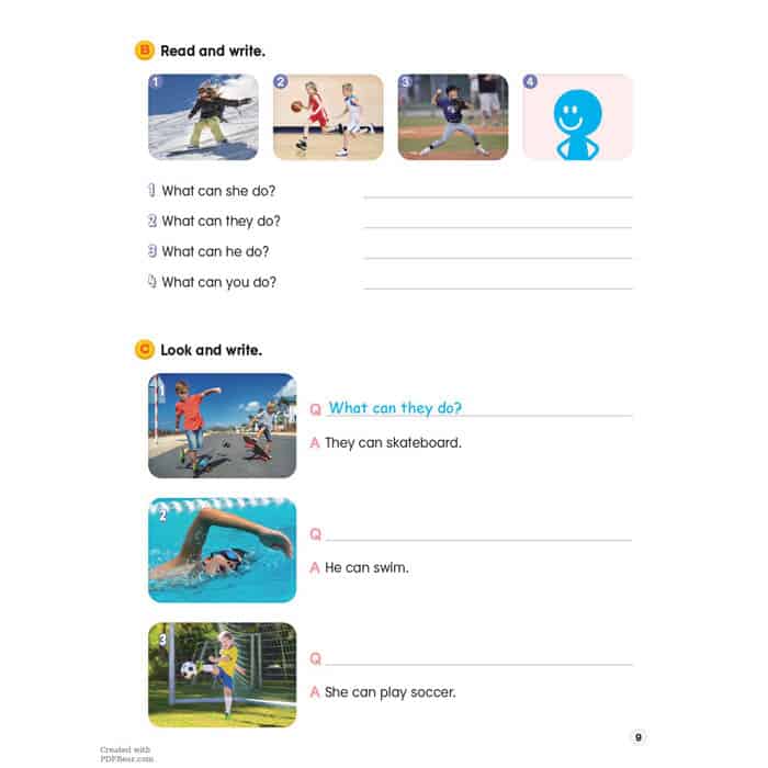 Let's Smile 4 習作本:圖片 5