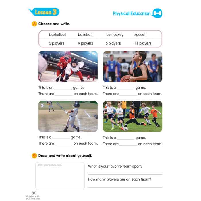 Let's Smile 4 習作本:圖片 6