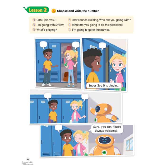 Let's Smile 6 習作本:圖片 4