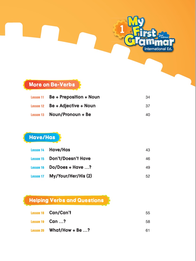 My First Grammar (2nd Edition) 1 WB:圖片 3